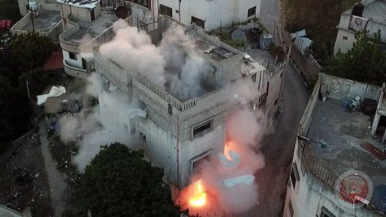 جيش الاحتلال يفجر منزل الشهيد محمد طه في بلدة قطنة