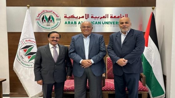 “العربية الأمريكية” و”اللجنة الوطنية للتربية والثقافة” تبحثان التعاون المشترك