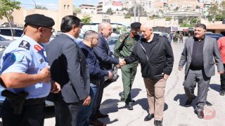 خلال زيارة إلى نابلس وجنين.. وزير الداخلية يطّلع على الوضع العام في المحافظتيّن