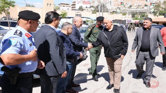 خلال زيارة إلى نابلس وجنين.. وزير الداخلية يطّلع على الوضع العام في المحافظتيّن
