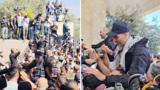 صور- الإفراج عن الأسرى الفلسطينيين ضمن صفقة التبادل