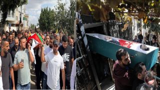 تشييع جثماني شهيدين في طولكرم ورام الله