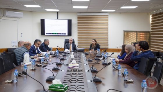 مجموعة عمل قطاع الأراضي تناقش خطط تطوير قطاع الأراضي في دولة فلسطين