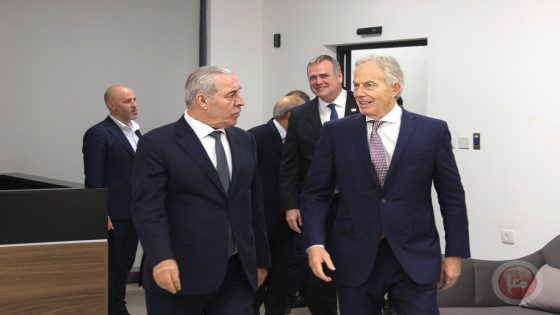 نائب الرئيس يبحث مع توني بلير وممثل أميركي ترتيبات “اليوم التالي” ومستقبل غزة