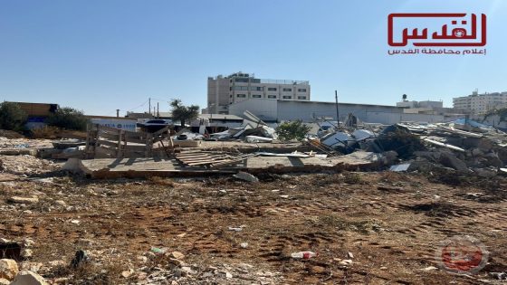 آليات الاحتلال تهدم منزلًا في عناتا بذريعة “المنطقة العازلة”