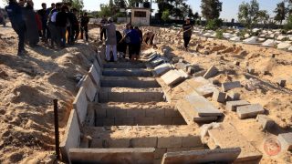 الصحة بغزة تقرر دفن 38 شهيدا لم يتم التعرف عليهم