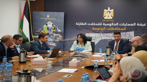 غرفة العمليات الحكومية و(UNDP) يبحثان تعزيز التنسيق وجهود الإغاثة والتعافي في غزة