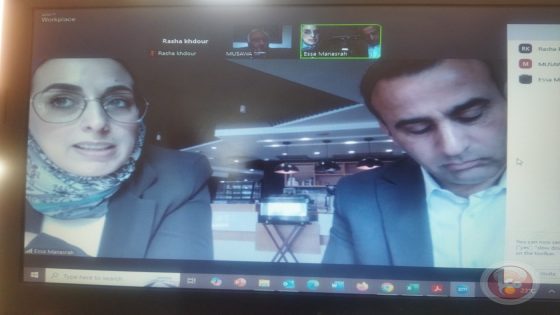 “مساواة” وكلية الحقوق في جامعة القدس أبوديس تناقشان سبل تعزيز العمل المشترك