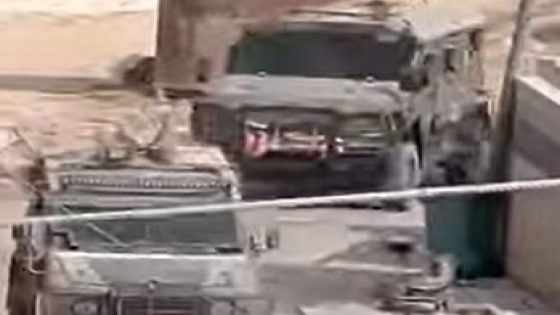 شاهد.. الاحتلال يحاصر منزلا ببلدة طمون جنوب طوباس