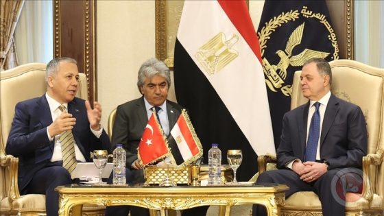 وزيرا الداخلية التركي والمصري يتفقان على تسريع دخول المساعدة لغزة