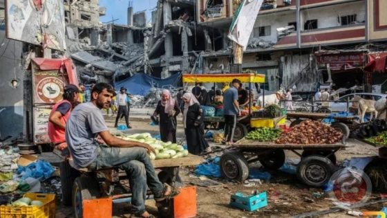 “الغذاء العالمي”: نقص السيولة وارتفاع الأسعار يفاقمان معاناة أهالي غزة