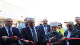 افتتاح منشأة صناعية جديدة في منطقة المشروع الإنشائي بأريحا بدعم من الحكومة التركية