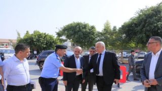 وزير الداخلية يتفقد الهيئة العامة للمعابر والحدود ويترأس اجتماع اللجنة الخاصة بمنع التهريب