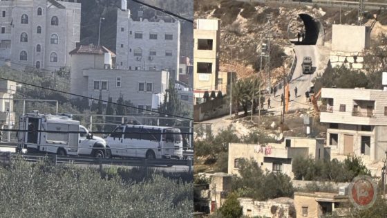 الاحتلال يقتحم قرية مادما جنوب نابلس ويغلق كافة مداخلها