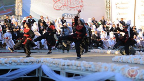 بدعم من وكالة الإمارات للمساعدات الدولية: “ثوب الفرح” يعيد الأمل لـ54 عريسًا في غزة
