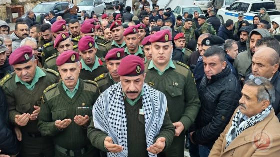 اقامة نصب تذكاري للشهيد الرائد حسين نصار في يطا
