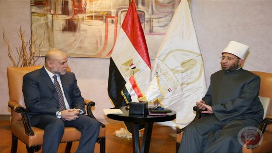 الهباش يلتقي وزير الأوقاف المصري ويبحث معه التعاون المشترك وحماية المقدسات
