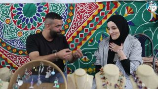 #بصمة_نجاح مع المبدعة الفلسطينية ريما محيسن التي تصنع اكسسوارات بشكل يدوي