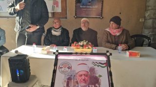 اللجنة الشعبية للاجئين بالمغازي تُحيي الذكرى الثانية لاستشهاد الشيخ يوسف سلامة