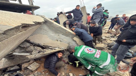 المنخفض يضرب قطاع غزة: 11 ضحية نتيجة انهيارات والبرد القارس