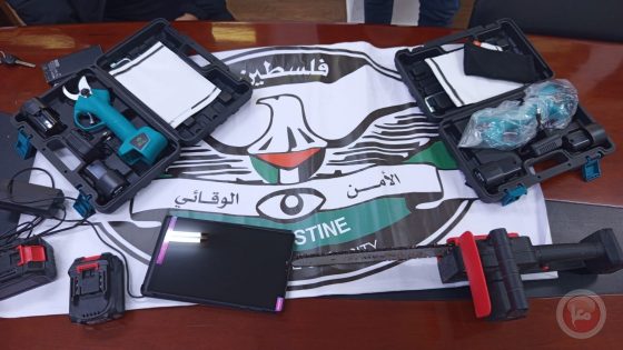 الأمن الوقائي يعتقل مشتبهًا به بسرقة مديرية زراعة الخليل ويضبط جزءا من المسروقات