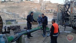 سلطة المياه: إعادة تشغيل بئر العيزرية (3) في أبو ديس شرق القدس