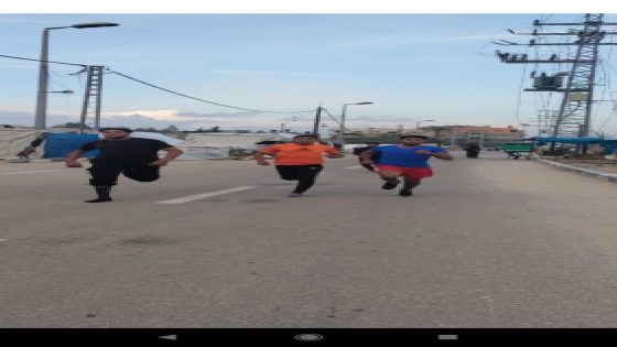 أكاديمية المستقبل لألعاب القوى: نواصل التدريب في زمن الحرب