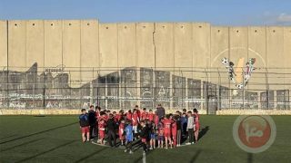 الجيش الاسرائيلي يعلق عملية هدم ملعب مخيم عايدة بضغط من الاتحاد الدولي