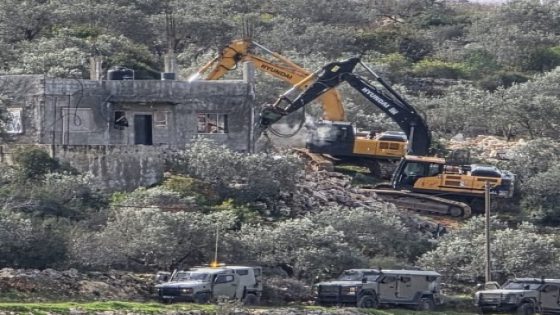 الاحتلال يهدم منزلاً وبئر في بلدة كفر الديك غرب سلفيت