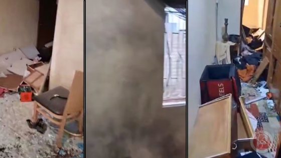 فيديو.. الاحتلال يفجر شقة سكنية في نابلس