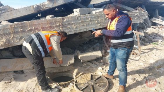 سلطة المياه: إصلاح تسريب كبير في بني سهيلا يعزّز استقرار تزويد المياه بخانيونس