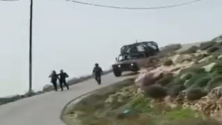 مستوطنون يتلفون محاصيل زراعية شمال غرب نابلس