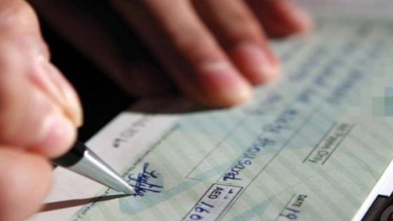 20 مليار دولار شيكات متداولة خلال عام… و602 ألف شيك معاد