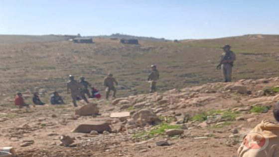 اعتقالات واعتداءات للمستوطنين في مسافر يطا