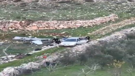 مستوطنون يهاجمون قريتي المغير ويبرود