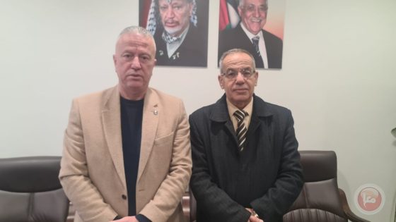 حسونة يبحث مع العطاونة واقع الصناعة والمناطق الصناعية في محافظة الخليل