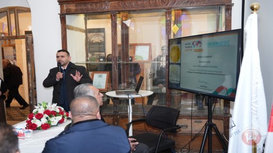 لجنة إعمار الخليل تفوز بجائزة الإسكان العالمية 2026