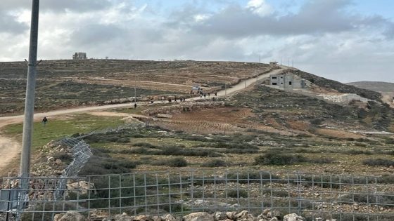 مستوطنون يهاجمون المواطنين في قصرة جنوب نابلس