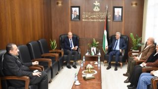 الوزيران برهم والحايك يبحثان تكامل الجهود بين القطاعين التعليمي والسياحي