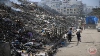 تراكم النفايات والقوارض يهدد الصحة العامة في غزة