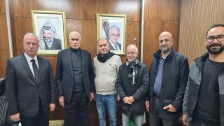 الحاج إسماعيل جبر يبحث مع وفد اتحاد صناعة الألمنيوم والزجاج سبل تعزيز عمل الاتحاد