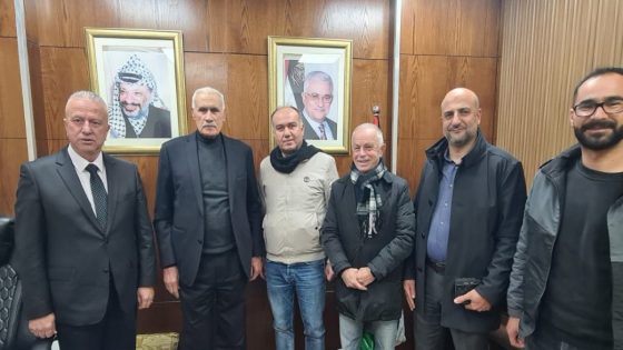 الحاج إسماعيل جبر يبحث مع وفد اتحاد صناعة الألمنيوم والزجاج سبل تعزيز عمل الاتحاد