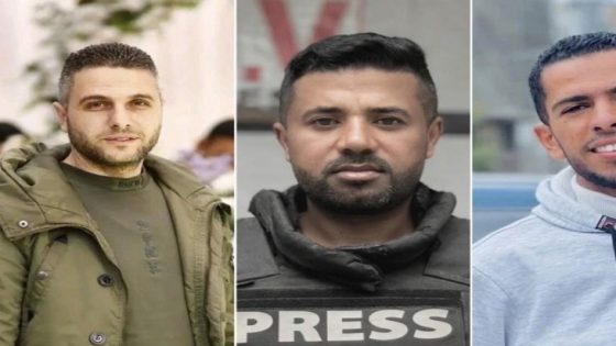 نقابة الصحفيين تدين جريمة الاحتلال بحق الصحفيين في غزة وتدعو إلى المحاسبة