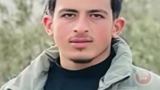 شهيد برصاص قوات الاحتلال شرق نابلس