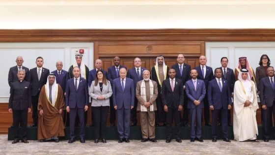 رئيس الوزراء الهندي يستقبل وفداً من وزراء الخارجية العرب