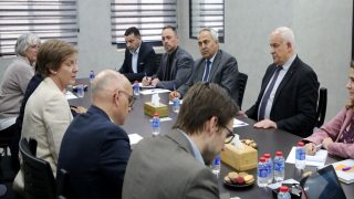 وزير الداخلية يستقبل وفدا ألمانيا ويبحث مستجدات الأوضاع في الأراضي الفلسطينية