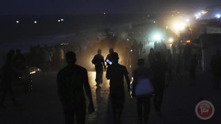 غزة: إصابة مسن ومواطنين برصاص الاحتلال وحريق في مخيم حلاوة