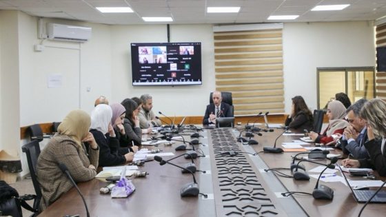 مجموعة عمل قطاع الأراضي تناقش تداعيات القرارات الإسرائيلية وآفاق إعادة الإعمار في قطاع غزة