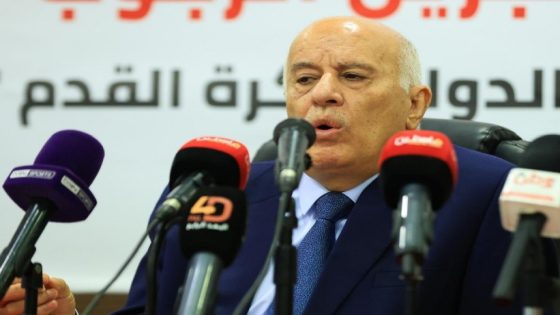 الرجوب: ننتظر قرار “الفيفا” بشأن أندية المستوطنات