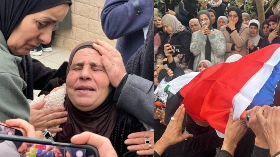 صور- أهالي طوباس يشيعون شهداء مجزرة طمون